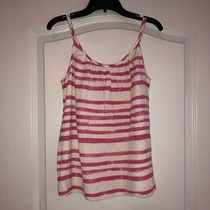 Ann Taylor Loft Striped Tank